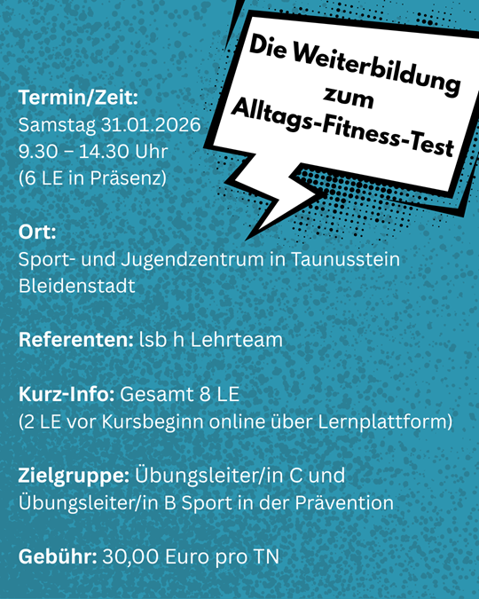 Alltags-Fitness-Test Praxis-Programm